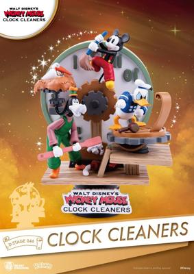 Disney Mickey Mouse D-Stage PVC Diorama Clock Cleaners 15 cm Disney Mickey Mouse D-Stage PVC Diorama Clock Cleaners 15 cm