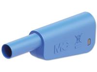 Stäubli SLM-4A-46 veiligheidslamellenstekker pin-Ø: 4mm blauw 1st.