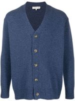 Mackintosh cardigan STOCKHOLM en laine mélangée - Bleu