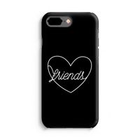 Friends heart black: iPhone 7 Plus Tough Case - thumbnail