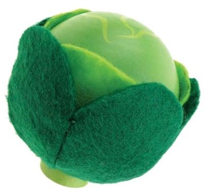 Mamamemo krop sla hout 5,5 cm groen Mamamemo krop sla hout 5,5 cm groen