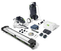 Festool Accu-Afkortzaag | KSC 60 5,2 I-UG-SET | 2x5,2 Ah + snellader | Incl onderstel en accessoires 577178 - thumbnail