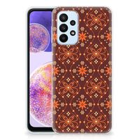 Samsung Galaxy A23 TPU bumper Batik Brown - thumbnail