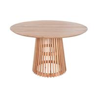 Home ESPRIT Bijzettafels Patio Merk Model Eettafel Natuurlijk Mindi Hout 120 x 120 x 75 cm
