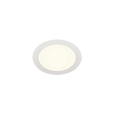 SLV plafondinbouwarmatuur SENSER 18 DL/ledspot, schijnwerper, plafondspot, plafondarmatuur, inbouwarmatuur, binnenverlichting / 4000K 12 W 990 lm wit 110 graden