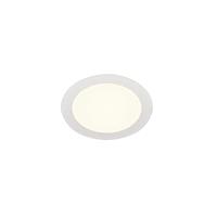 SLV plafondinbouwarmatuur SENSER 18 DL/ledspot, schijnwerper, plafondspot, plafondarmatuur, inbouwarmatuur, binnenverlichting / 4000K 12 W 990 lm wit 110 graden