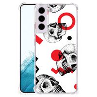 Extreme Case Samsung Galaxy S22 Skull Red