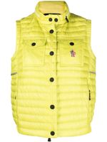 Moncler Grenoble gilet Gumiane à design matelassé - Vert - thumbnail