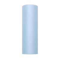 Tule op rol Lichtblauw 15cm (9m)