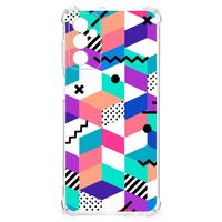 Samsung Galaxy M13 4G | M23 Shockproof Case Blokken Kleurrijk