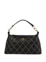 CHANEL Pre-Owned sac porté épaule Wild Stitch (2003) - Noir