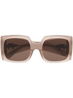 Ambush Eyewear lunettes de soleil Fhonix à monture oversize - Marron