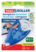 Correctieroller Tesa ecoLogo 4.2mmx14m eco navulbaar op blister