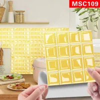 DecoMosaic 10-delige Set 3D Mozaïek Tegelstickers