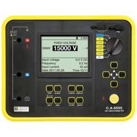 Chauvin Arnoux C.A 6555 Isolatiemeter 500 V, 1000 V, 2500 V, 5000 V, 10000 V, 15000 V 30 TΩ