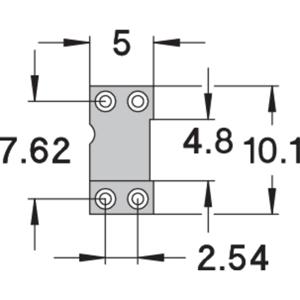 Preci Dip 110-83-304-41-001101 110-83-304-41-001101 IC-fitting Rastermaat: 7.62 mm Aantal polen: 4 Precisiecontacten 1 stuk(s)