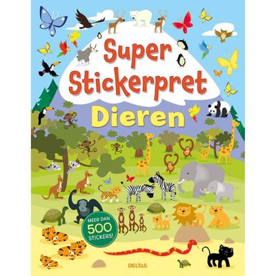 Deltas Super Stickerpret - Dieren Deltas Super Stickerpret - Dieren