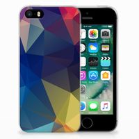 Apple iPhone SE | 5S TPU Hoesje Polygon Dark