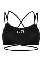 DSQUARED2 brassière de sport Icon - Noir - thumbnail