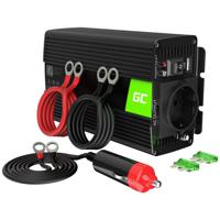 Green Cell INV02DE netvoeding & inverter Auto 300 W Zwart - thumbnail