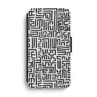 Moroccan Print: iPhone XS Max Flip Hoesje - thumbnail