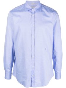 Massimo Alba chemise en coton à manches longues - Bleu