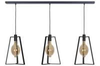Ztahl design hanglamp Trevi 3L - zwart