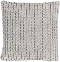 Dutch Decor Rome Sierkussen, Polyester, Licht Grijs, 45X45