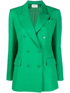 P.A.R.O.S.H. blazer à boutonnière croisée - Vert