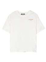 Balmain Kids t-shirt en coton à logo imprimé - Blanc - thumbnail