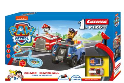Carrera Paw Patrol On the Track autoracebaan Kunststof Carrera Paw Patrol On the Track autoracebaan Kunststof