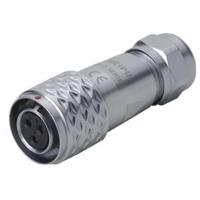 Weipu SF1210/S6 II Ronde connector Koppeling, recht Totaal aantal polen: 6 Serie (ronde connectoren): SF12 1 stuk(s)