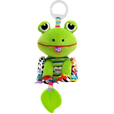 Lamaze knuffel Jibber Jabber Jake junior 25 cm pluche groen