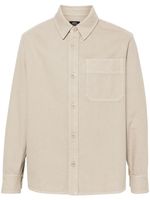 A.P.C. chemise Basile Brodée en coton - Tons neutres - thumbnail