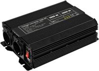 Goobay SPW IT Eiland omvormer 1000 W 12 V/DC - 230 V/AC, 5 V/DC