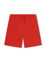 Kenzo Kids short à logo brodé - Rouge