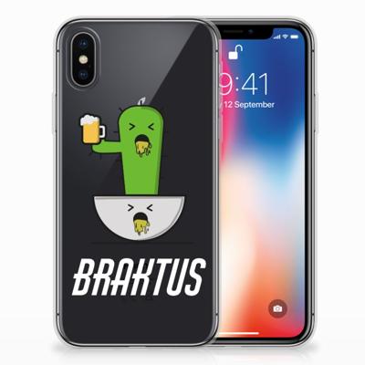 Apple iPhone X | Xs Telefoonhoesje met Naam Braktus Apple iPhone X | Xs Telefoonhoesje met Naam Braktus