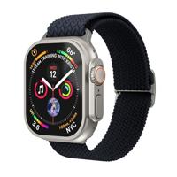 VONMÄHLEN Woven Loop Gevlochten nylon armband, traploos verstelbaar, zweet- en waterafstotend, compatibel met Apple Watch, 40 | 41 | 42 mm, Nylon, Geen edelsteen