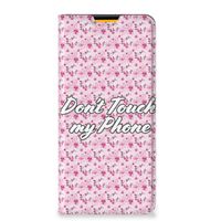 Samsung Galaxy M52 Design Case Flowers Pink DTMP - thumbnail