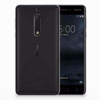 Nokia 5 Siliconen hoesje met naam Heart Smile - thumbnail