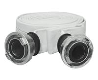 T.I.P. 31090 Bouw- en industriële textielslang met koppelingen van 2 inch (C 52 Storz), 15 m