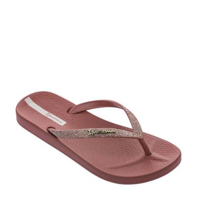 Ipanema Anatomic Lolita teenslippers roze met glitters