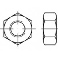 TOOLCRAFT TO-5435571 Zeskantmoeren M36 Staal Galvanisch verzinkt 1 stuk(s)