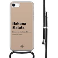 iPhone 8/7 hoesje met koord - Hakuna matata