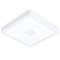 Eglo Vierkante plafondlamp Iphias 2 IP44 wit 900282 - thumbnail