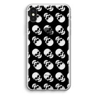 Musketon Skulls: iPhone XS Transparant Hoesje - thumbnail