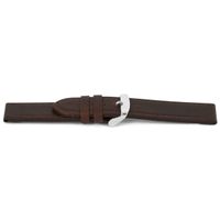 Horlogeband Universeel H439 Leder Bruin 22mm - thumbnail