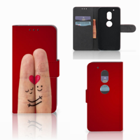 Motorola Moto G4 Play Wallet Case met Pasjes Liefde - Origineel Romantisch Cadeau