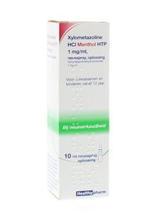 Neusspray xylometazol menthol