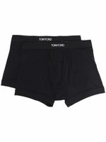 TOM FORD lot de deux boxers à taille à logo - Noir